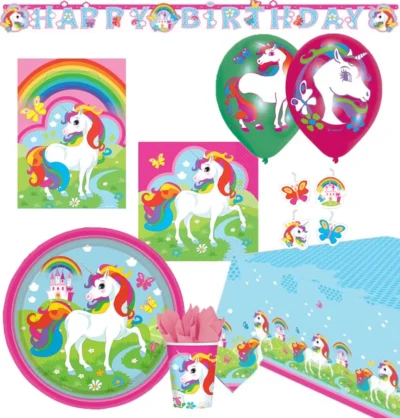 Unicorn Party Set 56 Komada