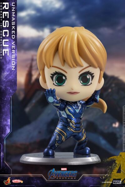 Avengers Endgame (Rescue Unmasked Version) 10 cm Cosbaby (S) Bobble-Head mini figura