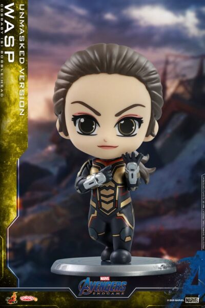 Avengers: Endgame (The Wasp Unmasked Version) 10 cm Cosbaby (S) Bobble-Head mini figura