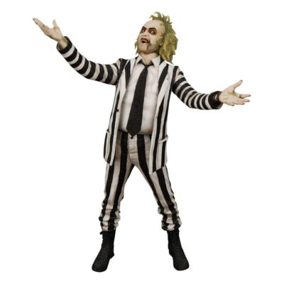 Beetlejuice 1988 Akcijska Figura Striped Suit Beetlejuice 45 Cm