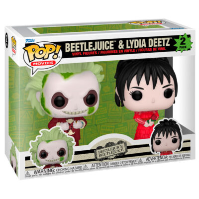 Beetlejuice 2 POP! Vinyl Figura 2 Pack Beetlejuice & Lydia Deetz 9 Cm