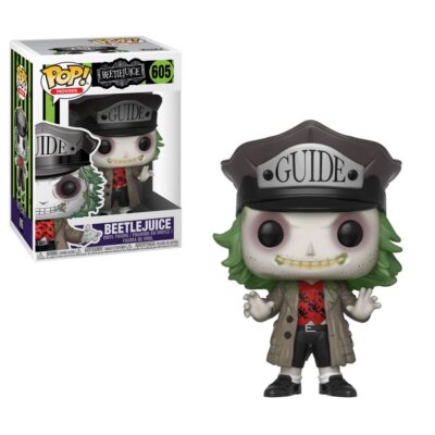 Beetlejuice POP! Vinyl Figure Beetlejuice Guide Hat 9 Cm