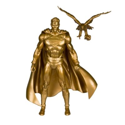 DC Multiverse Superman (Centennial Park Tribute Statue) Action Figure Gold Label 18 Cm