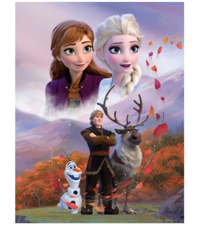 Disney Frozen Flis Deka 130×170 Cm