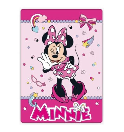 Disney Minnie Mouse Flis Deka 100×140 Cm