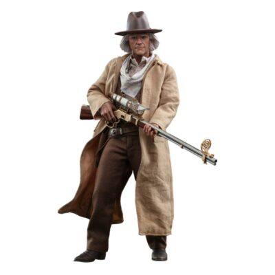 Doc Brown Back To The Future III Movie Masterpiece Akcijska Figura 32 cm