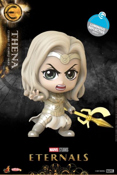 Eternals Thena 10 Cm Cosbaby (S) Bobble Head Mini Figura