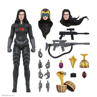 G.I. Joe Ultimates Baroness (Black Suit) Akcijska Figura 18 Cm 2