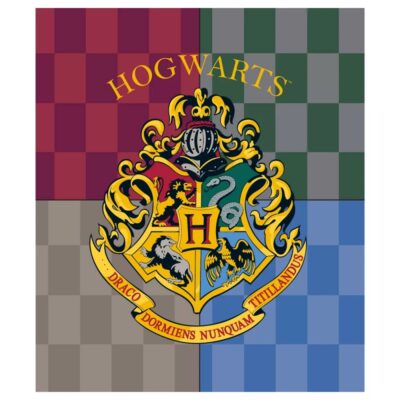 Harry Potter Hogwarts Flis Deka 120×150 Cm