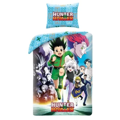 Hunter X Hunter Posteljina 140×200 Cm, 70×90 Cm