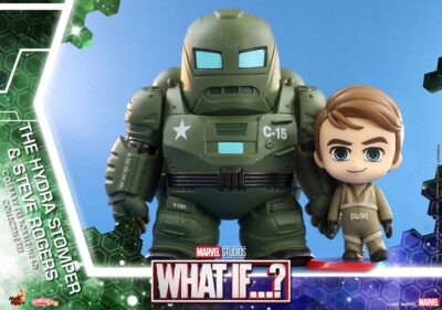 Hydra Stomper & Steve Rogers 10 Cm Cosbaby (S) Bobble Head Mini Figura