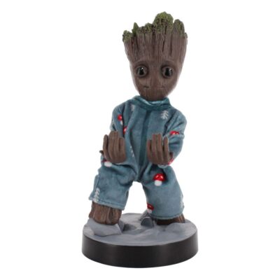 Marvel Cable Guys Charging Stand Guardians of the Galaxy Pyjama Baby Groot 20 cm