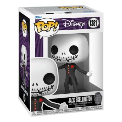 Nightmare Before Christmas 30th POP! Disney Vinyl Figura Formal Jack 9 Cm