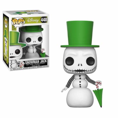 Nightmare Before Christmas POP! Movies Vinyl Figura Snowman Jack 9 Cm