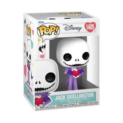 Nightmare Before Christmas Valentines POP! Disney Vinyl Figura Jack 9 Cm