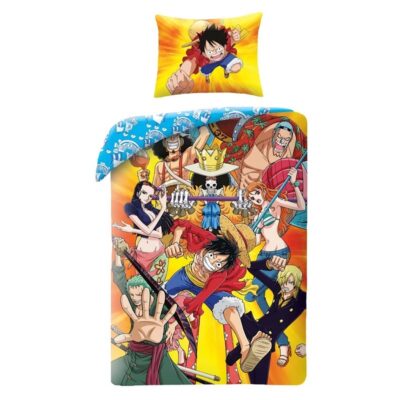 One Piece Fight Posteljina 140×200 Cm, 70×90 Cm