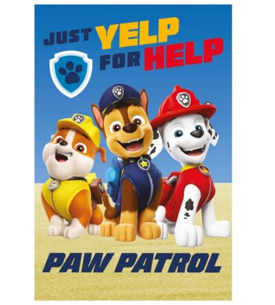 Paw Patrol Flis Deka 100×150 Cm