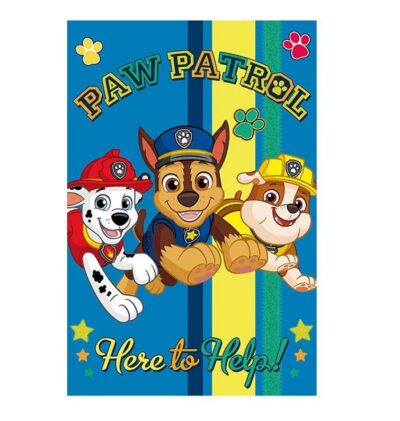 Paw Patrol Flis Deka 100×150 Cm