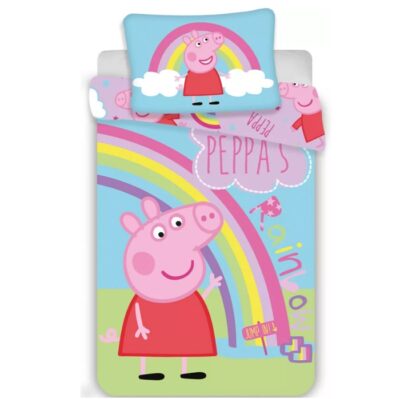 Peppa Pig Posteljina 100x135 Cm, 40x60 Cm