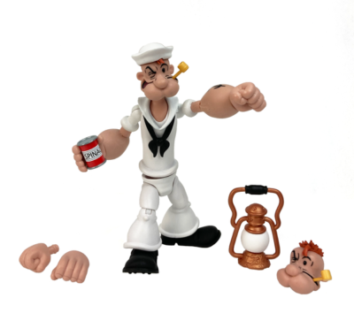 Popeye Akcijska Figura Wave 02 Popeye White Sailor Suit