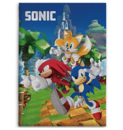 Sonic The Hedgehog Flis Deka 100×140 Cm