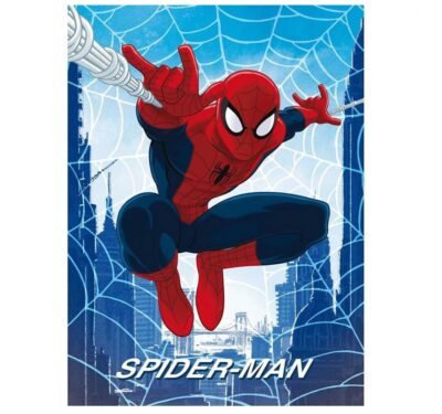 Spider Man Flis Deka 110×150 Cm