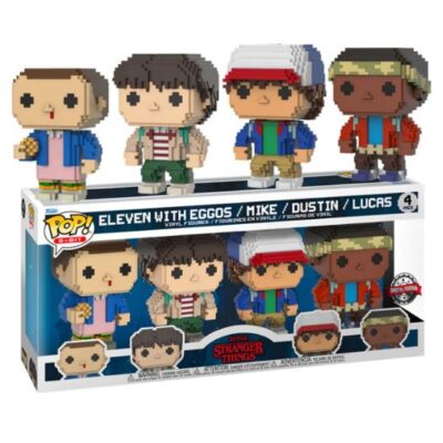 Stranger Thingh Funko POP! 4 Pack Figure