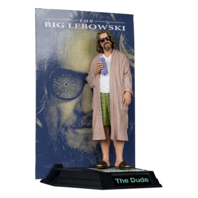 The Big Lebowski Movie Maniacs Action Figure The Dude 15 Cm