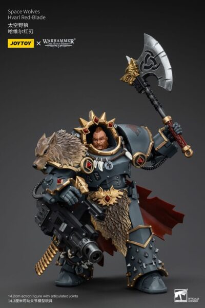 Warhammer 40k The Horus Heresy Space Wolves Hvarl Red Blade Action Figure 14 Cm JT00140