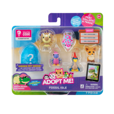 Adopt Me! Fossil Isle Set Figurica 6 Pack