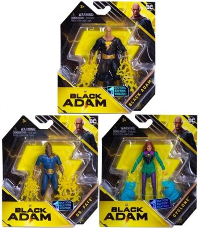 BUNDLE 3 Figure DC Black Adam Akcijske Figure 10 Cm 3