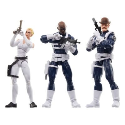 Captain America Marvel Legends S.H.I.E.L.D. 3 Pack Akcijske Figure 15 Cm