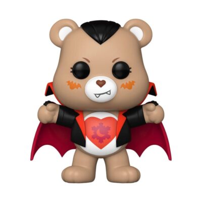 Care Bears X Universal Monsters POP! Vinyl Figure Tender Heart Bear As Dracula 9 Cm