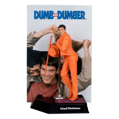 Dumb And Dumber Movie Maniacs Lloyd Christmas (Gold Label) PVC Statue 15 Cm