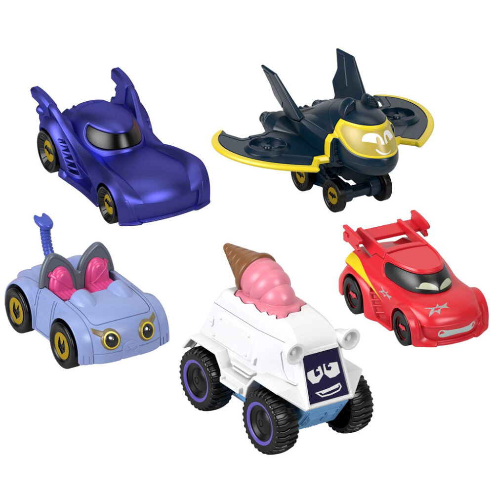 Fisher Price Batwheels Set 5 Automobila