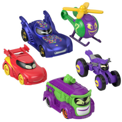 Fisher Price Batwheels Set 5 Automobila