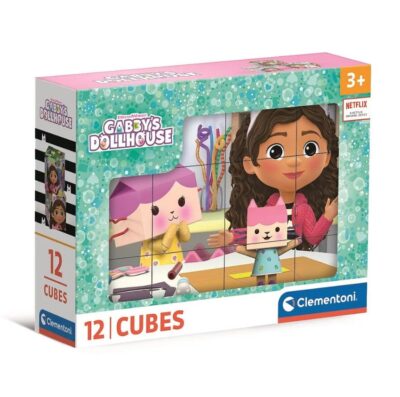 Gabby's Dollhouse Kocke Puzzle 12 Kom Clementoni