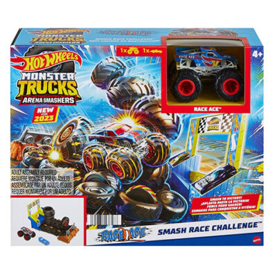 Hot Wheels Monster Trucks Arena Smashers Smash Race Challenge