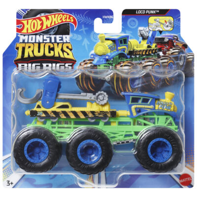 Hot Wheels Monster Trucks Big Rigs Loco Punk Autić