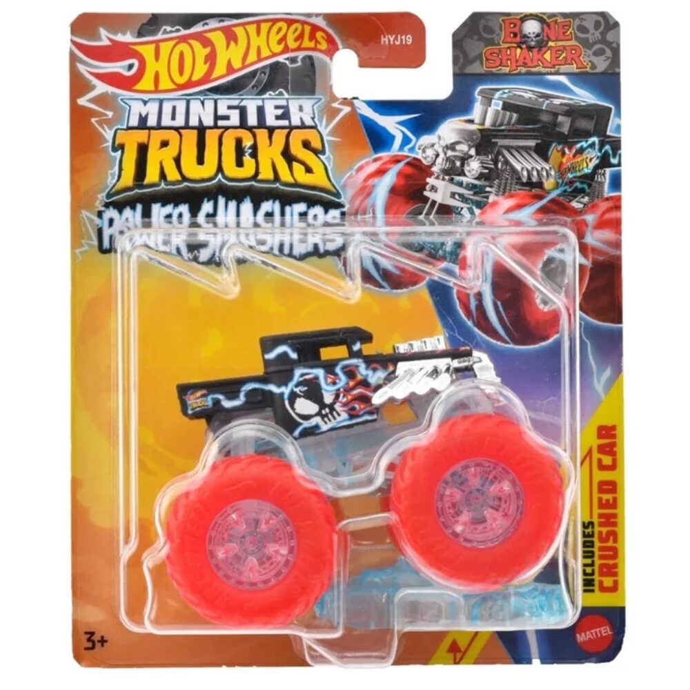 Hot Wheels Monster Trucks Power Smashers Vozilo Bone Shaker