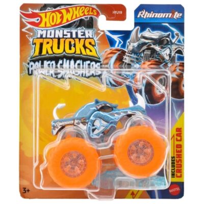 Hot Wheels Monster Trucks Power Smashers Vozilo Rhinomite