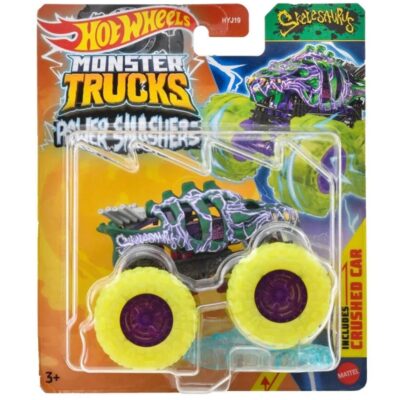 Hot Wheels Monster Trucks Power Smashers Vozilo Skelesaurus