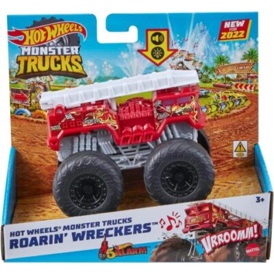 Hot Wheels Monster Trucks Roarin Wreckers Vozilo Sa Svjetlom I Zvukom