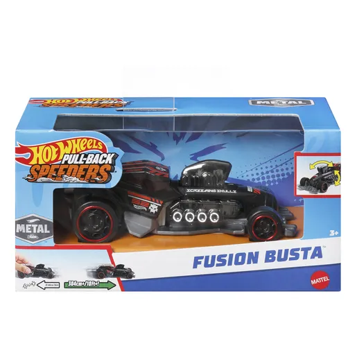 Hot Wheels Pull Back Speeders Fusion Busta Metalni Autić