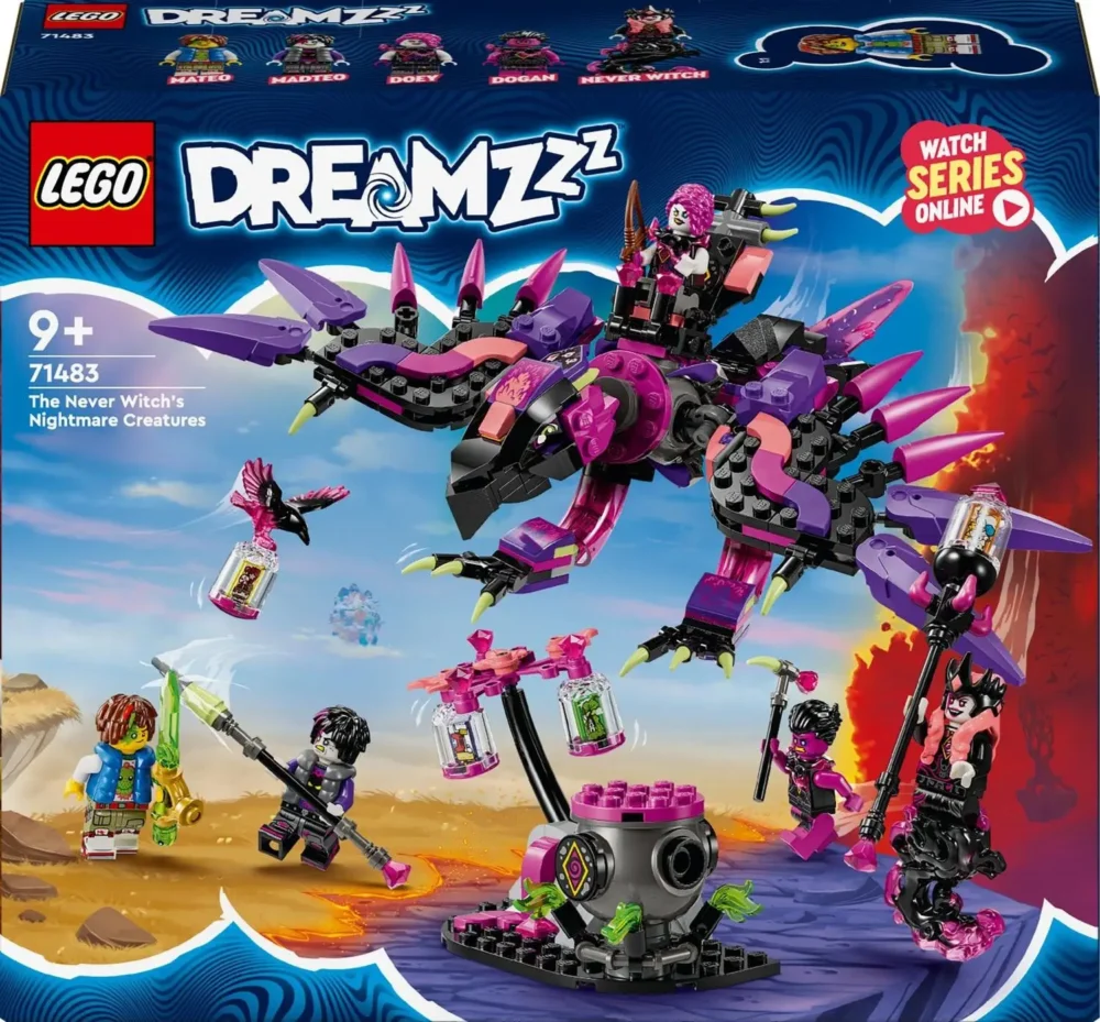 LEGO® DREAMZZZ 71483 Stvorenja Iz Noćne More Vještice Iz Nevera