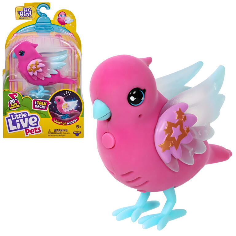 Little Live Pets Lil' Bird Interaktivna Ptičica Skyler