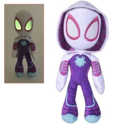 Marvel Amazing Friends Spider Man Ghost Spider Plišana Igračka 25 Cm