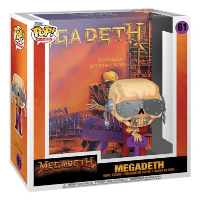 Megadeth POP! Albums Vinyl Figure PSBWB 9 Cm