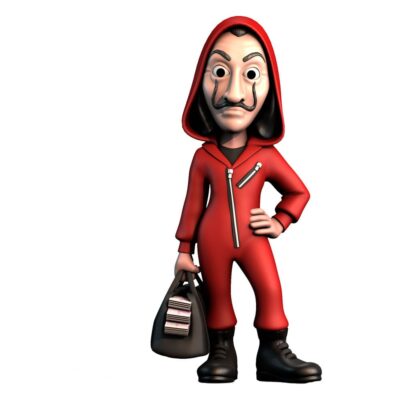 Money Heist Tokyo W Mask Minix Figura 12cm