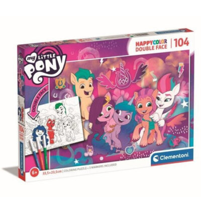 My Little Pony 104 Kom Supercolor Puzzle Clementoni 25726